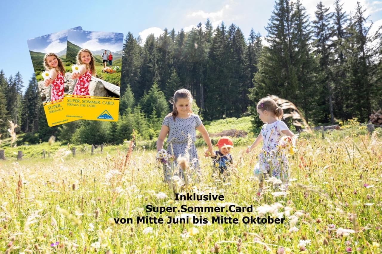 Alpenapart Ladis Ehemals Alpenapart Alexander Inklusive Sommer Bergbahnticket Luaran gambar